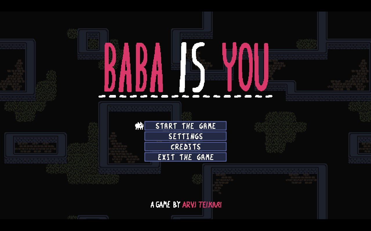 Baba Is You Playlog